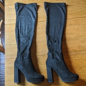 Over the Knee Platform Boot Madden Girl Fanaticc